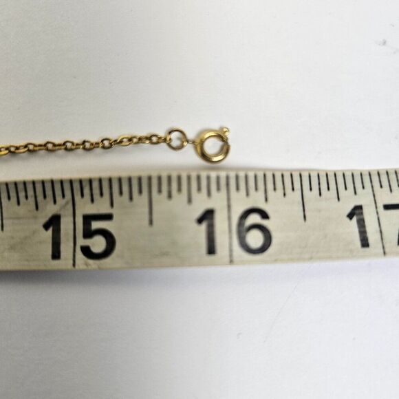 Vintage Smiley Face Rhinestone Pendant Necklace Dangle Eyes Cowboy Hat Gold Tone - Picture 9 of 13